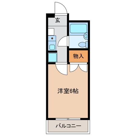 パレスプレサス8thの物件間取画像